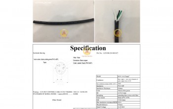 Cáp Điều Khiển Sangjin 3 Core x 1,5 mm² (Sangjin RVV 3x1,5mm²): Giải Pháp Tối Ưu Cho Hệ Thống Công Nghiệp Hiện Đại