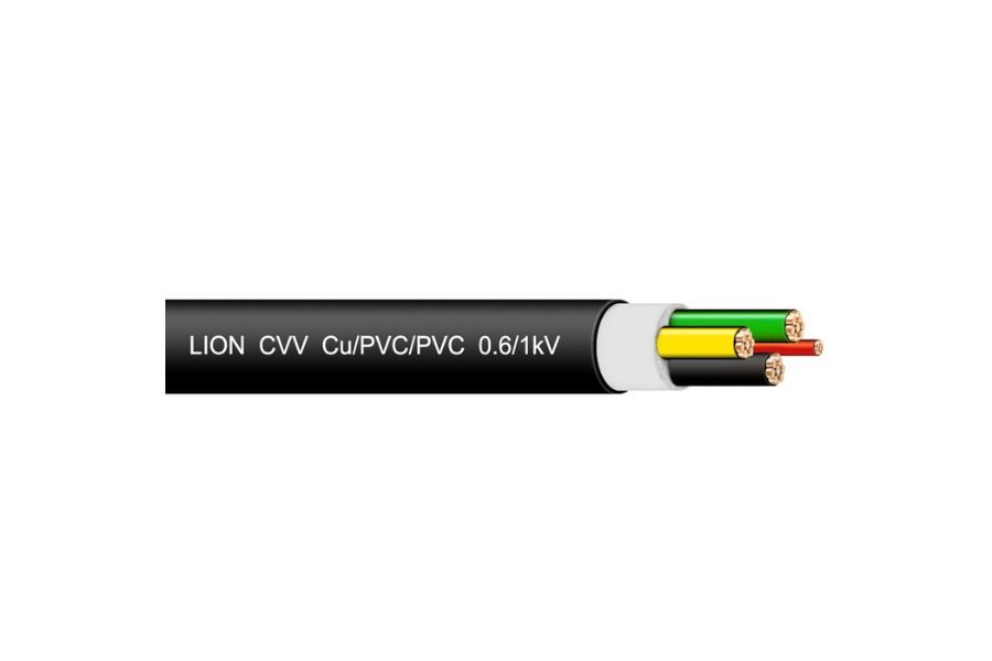 Cáp Điện Lực Hạ Thế CVV - 0.6/1kV - TCVN 5935 (3 Lõi Pha + 1 Lõi Trung Tính, Ruột Đồng, Cách Điện PVC, Vỏ Bọc PVC): Tiêu Chuẩn và Ứng Dụng